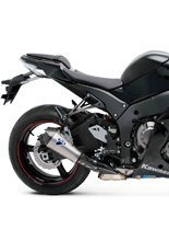 Tłumik Termignoni Slip-On stainless steel, titanium do Kawasaki ZX-10 R (10-12)