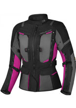 Kurtka motocyklowa damska tekstylna Shima Hero 2.0 różowa