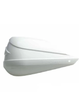 Osłony dłoni Barkbusters Storm, białe + zestaw montażowy Barkbusters Kawasaki Versys 650 (07-)