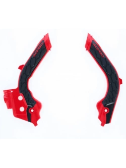 Osłony ramy Acerbis X-Grip Husqvarna/ GasGas (wybrane modele) czarno-czerwone