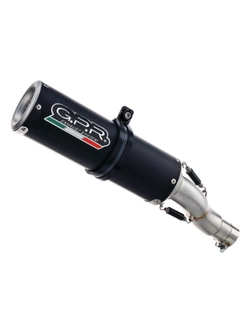 Tłumik motocyklowy G.P.R M3 Black Titanium CF Moto 700 MT (23-24) E5 tytanowy [bez homologacji]