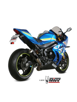 Tłumik motocyklowy Slip-On Line (MK3) MIVV do Suzuki GSX-R 1000 (17-20) carbon