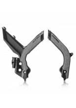 Osłony ramy Acerbis X-Grip KTM (wybrane modele) szaro-czarne