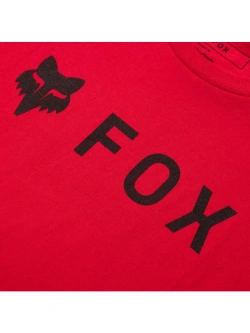 Koszulka z krótkim rękawem FOX Absolute 195 czerwona