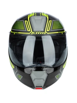 Kask szczękowy Klim GT1 Expedition Encrypted czarno-szaro-żółty