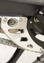 Osłona łańcucha R&G do Triumpha Street Triple 675/ Daytona 675 (13-)/ Daytona Moto2 765 (20-) srebrna