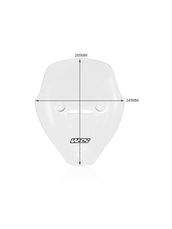 Szyba motocyklowa WRS Sport Ducati Diavel V4 (23-24) przezroczysta