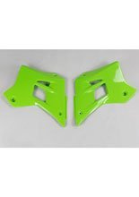 Osłony chłodnicy UFO do Kawasaki KDX 200 (95-18) zielone