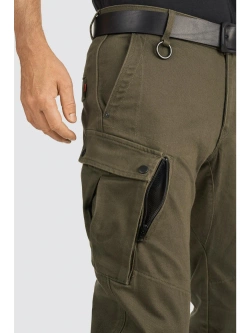 Jeansy motocyklowe Pando Moto Mark AAA zielone