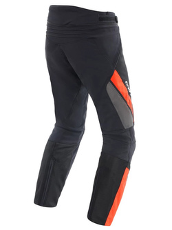 Spodnie motocyklowe tekstylne Dainese Drake 2 Air Absoluteshell czarno-czerwone