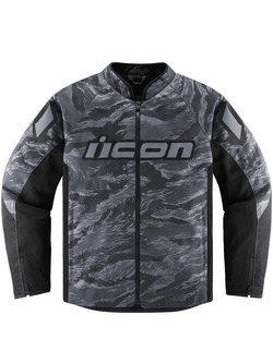 Kurtka motocyklowa tekstylna Icon Hooligan CE Tiger's Blood szara
