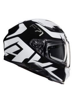 Kask integralny HJC F71 Bard czarno-biały