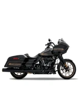 Tłumiki motocyklowe Rinehart Racing 4.5" HP45 XL do wybranych modeli Harley Davidson Touring czarne/brązowe matowe