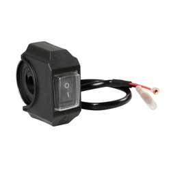 Wodoodporny przełącznik Lampa mocowany na kierownicy 22-32 mm (12V; max. 6A)