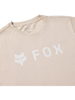 Koszulka z krótkim rękawem FOX Absolute 195 kremowa