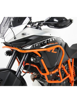 Crashbary górne Hepco&Becker KTM 1190 Adventure R [13-16] pomarańczowe 