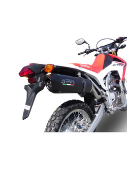 Tłumik G.P.R Furore Nero [Slip-On, Black Aluminium] - Honda CRF 250 L [13-16]