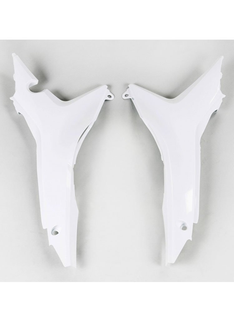 Osłony filtra powietrza UFO do Hondy CRF 250R (14-17), CRF 450R (13-16) białe
