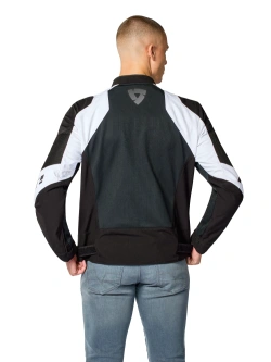 Kurtka motocyklowa tekstylna REV’IT! Hyperspeed 3 GT Air czarno-biała