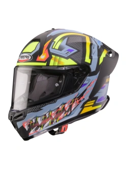 Kask integralny Caberg Roxter Hunter czarno-szary-fluo