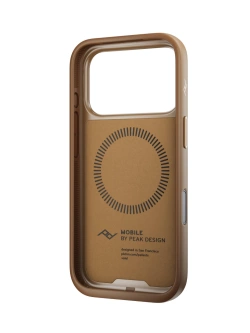 Etui Peak Design Mobile Everyday Clarino Case iPhone 17 Pro brązowe 