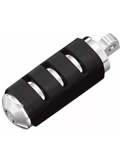 Podnóżki motocyklowe Kuryakyn Trident ISO chromowane-czarne [dł. 124 mm]