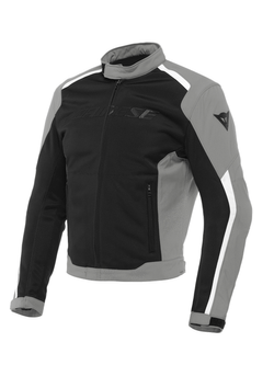 Kurtka motocyklowa tekstylna Dainese Hydraflux 2 Air D-Dry czarno-szara