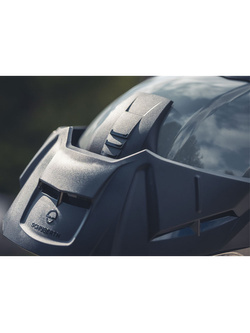 Zestaw: Kask szczękowy Schuberth E2 szary + dedykowany interkom motocyklowy