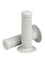 Manetki motocyklowe Biltwell Thruster TPV do kierownic o średnicy 22 [mm] białe