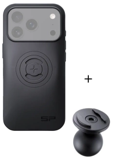 Zestaw: etui na telefon iPhone 17 Pro + uchwyt kulowy Pro SPC+ SP Connect