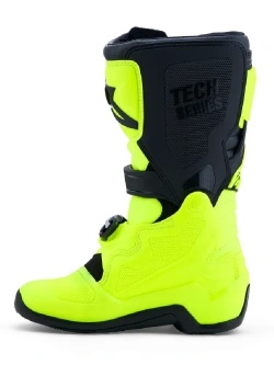 Buty enduro dziecięce Alpinestars MX Tech 7S czarno-żółte-fluo