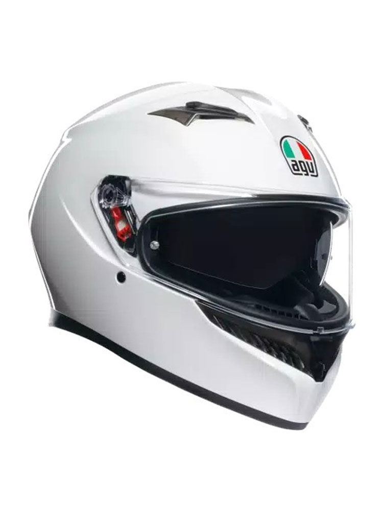 Kask integralny AGV K3 Mono biały