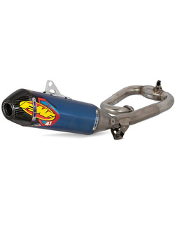 Pełny układ wydechowy FMF Factory 4.1 RCT anodowany niebieski do Yamaha YZ 450 F (20)