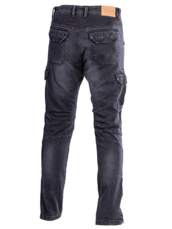Jeansy motocyklowe Seca Square czarne