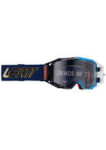 Gogle motocyklowe z fotochromatyczną szybą Leatt Velocity 6.5 Photochromic Royal czarno-niebieskie