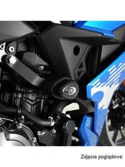 Crash pady Aero R&G Racing Suzuki GSX-8R (24-) białe