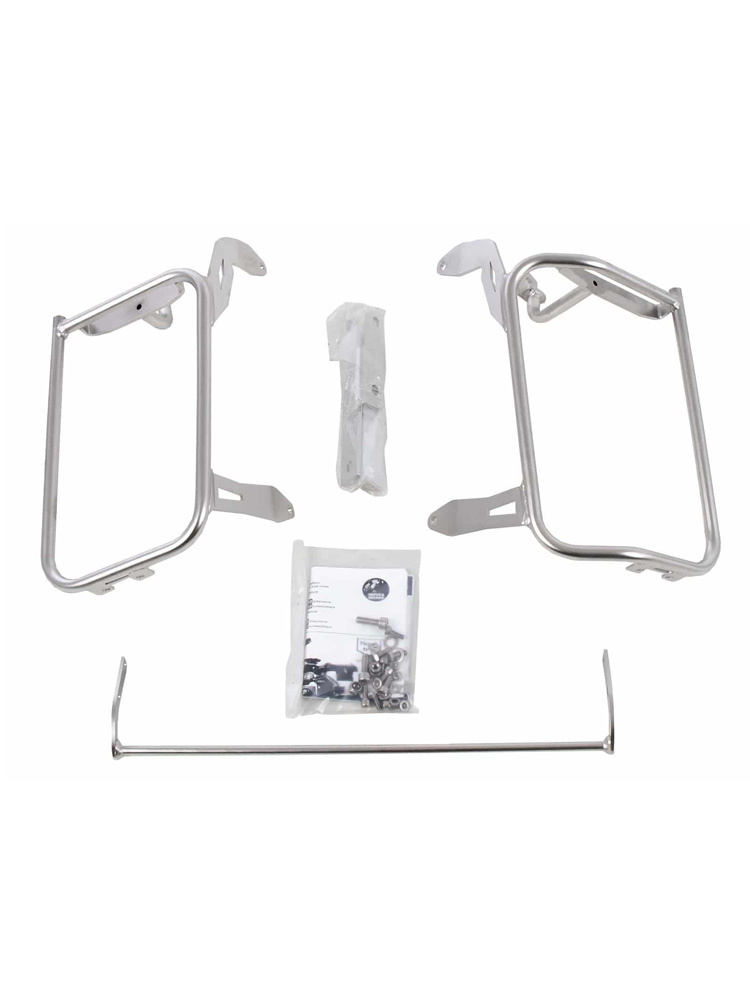 Stelaż kufrów bocznych Hepco&Becker Cutout Xplorer 40/37 BMW R 1250 GS (18-23) stal nierdzewna