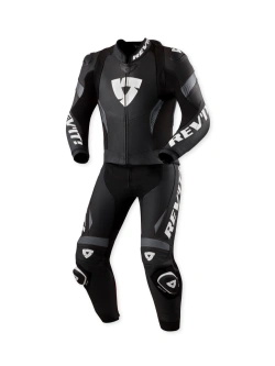 Kombinezon motocyklowy dwuczęściowy REV’IT! Argon 3 czarno-biały