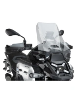 Deflektory boczne górne owiewki Puig BMW R1300GS Adventure (24-) mocno przyciemniane
