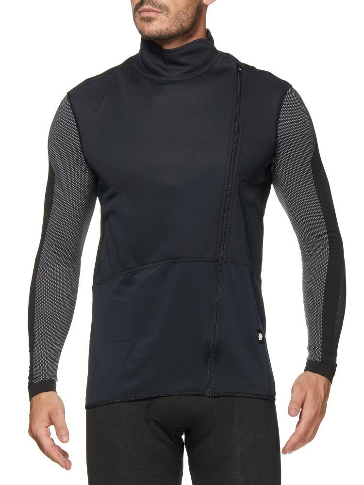Kamizelka motocyklowa SIXS Windstopper czarna unisex
