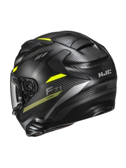Kask integralny HJC F71 Carbon Esira czarno-żółty