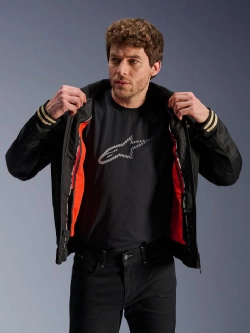 Kurtka motocyklowa tekstylna Alpinestars Ignite Air czarna