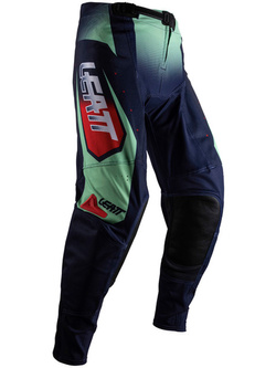 Spodnie cross Leatt Moto 4.5 Matcha niebiesko-zielone