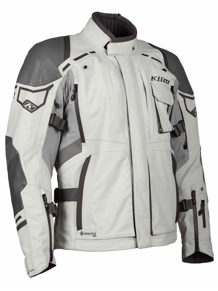 Kurtka motocyklowa tekstylna Klim Kodiak szara