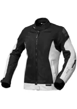 Kurtka motocyklowa damska tekstylna Modeka Khao Air II czarno-biała