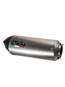 Pełny układ wydechowy G.P.R Gpe Ann. Titanium Racing [Titanium] - Honda CB 500 X [16-18] e4