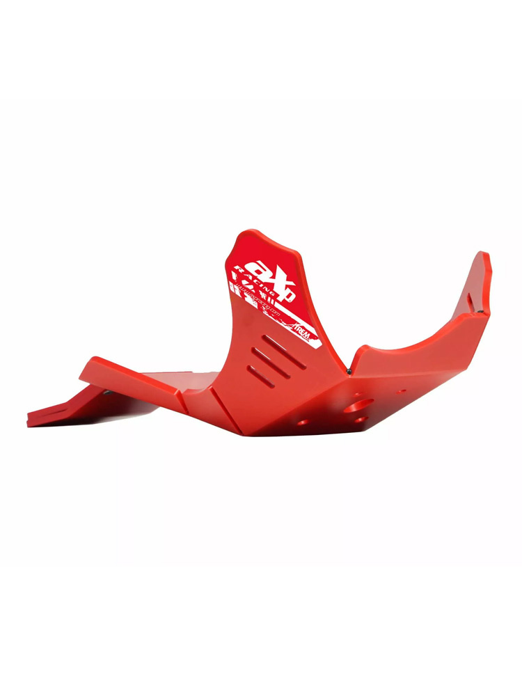 Płyta pod silnik AXP Racing Xtrem Beta RR 350/390/430/480/Race/XPRO (24-) z osłoną podnośnika czerwona