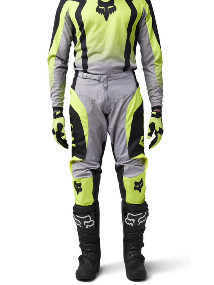 Spodnie cross Fox 180 Lean czarno-szaro-fluo