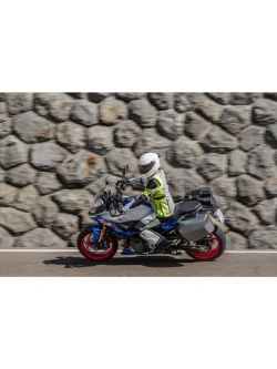 Kurtka motocyklowa tekstylna damska Klim Altitude szaro-fluo żółta