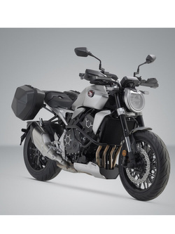 Zestaw: kufry boczne plastikowe + stelaże URBAN ABS SW-MOTECH do Honda CB1000R (21-25) [pojemność: 2 x 16,5l]